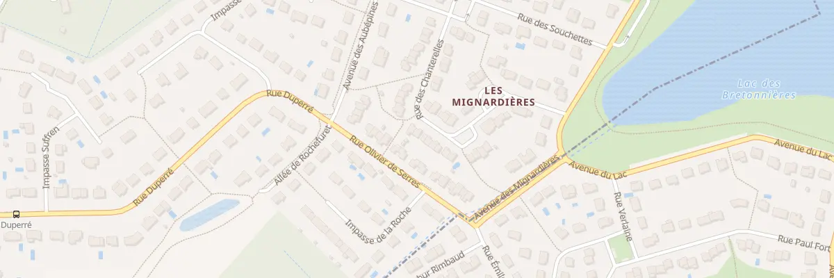 Plan du 25 Rue des Chanterelles à Ballan-Miré