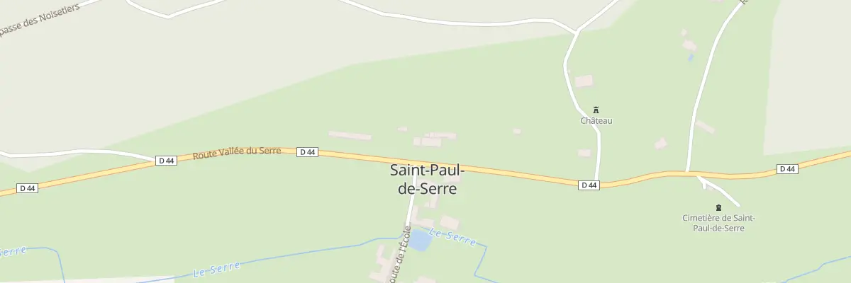 Plan du 11 Le Bourg Nord à Saint-Paul-de-Serre