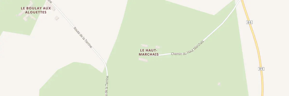 Plan du 35 Le Haut Marchais à Feings