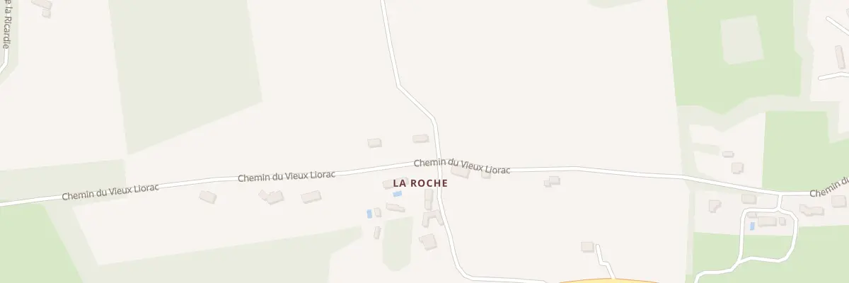 Plan du 19 La Roche à Liorac-sur-Louyre