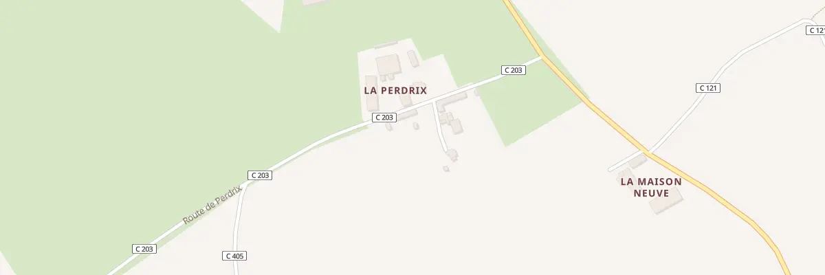 Plan du 197 Rte de Perdrix à Val-d’Étangson
