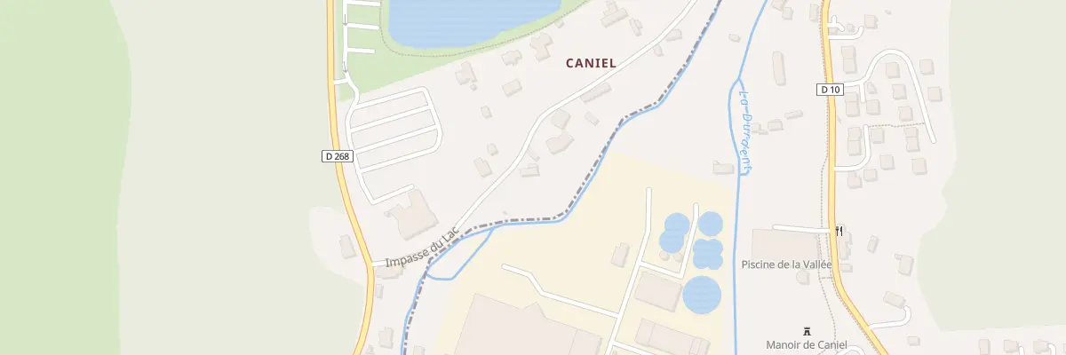 Plan du 4 Imp du Lac à Clasville