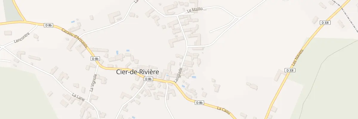 Plan du 65 Langlade à Cier-de-Rivière