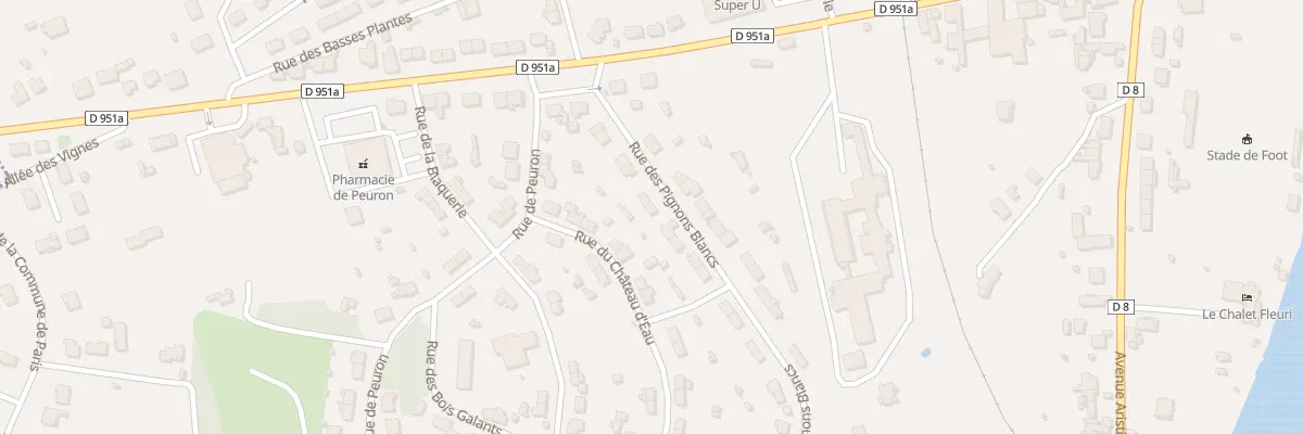 Plan du 10 Rue des Pignons Blancs à Chauvigny
