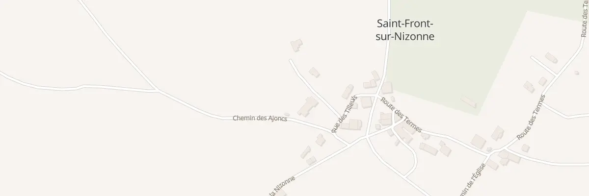 Plan du 5000 La Croix à Saint-Front-sur-Nizonne