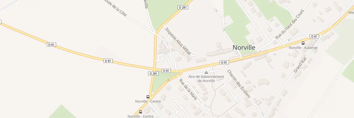 Plan du 3 Rue des Ecoles à Norville
