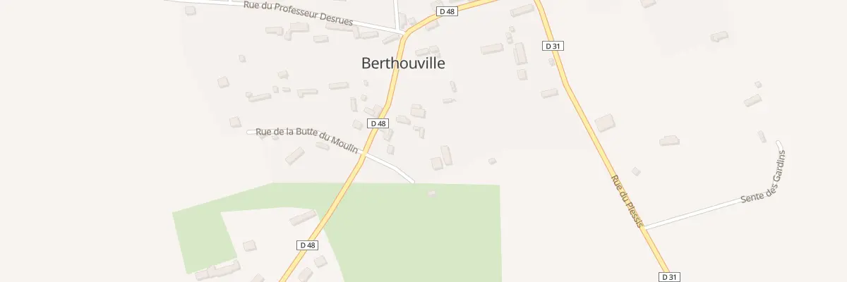 Plan du 32 Rue de la Butte du Moulin Bis à Berthouville