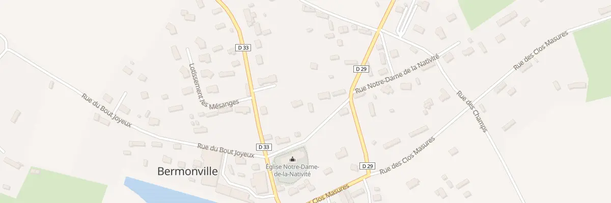 Plan du 5 Rue Notre Dame de la Nativite à Yvetot