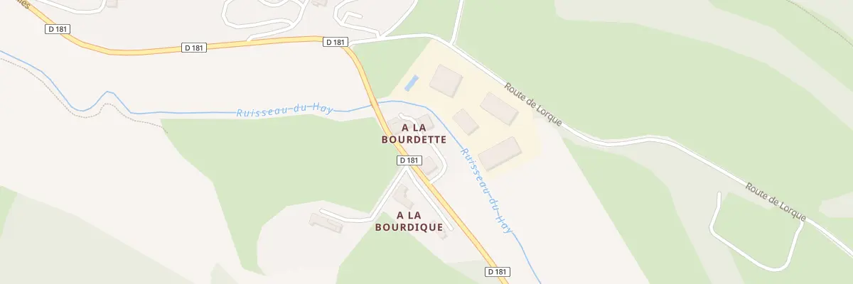 Plan du 1479 Rte de Haulies à Auterive