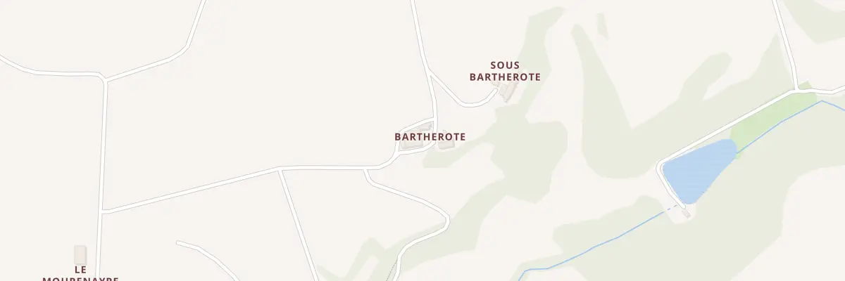 Plan du 6027 Bartherote à Lectoure