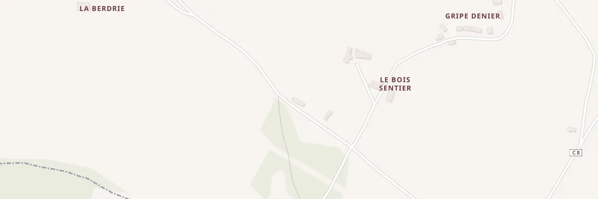 Plan du 214 La Bruyere à Saint-Cyr-la-Rosière