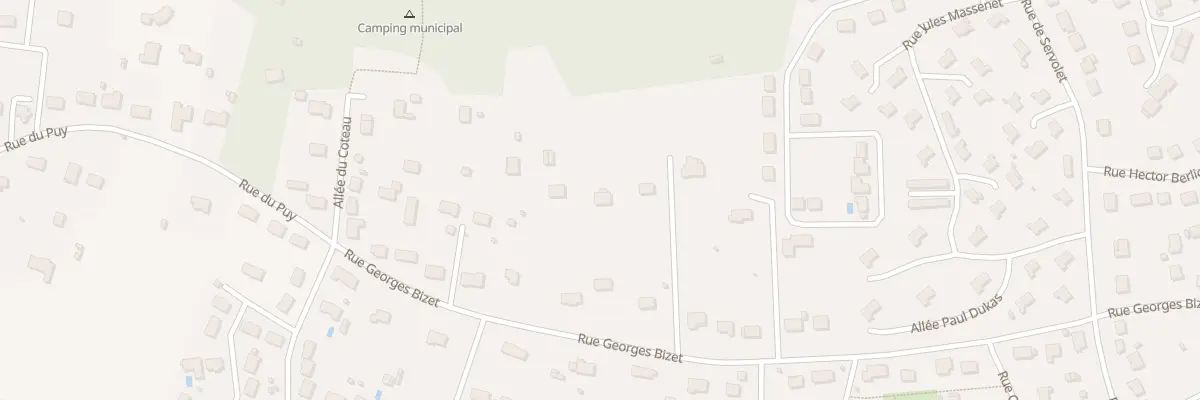 Plan du 18 Rue Georges Bizet à Monts