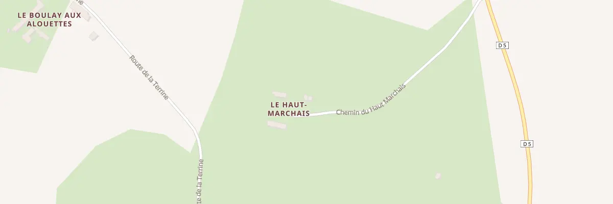 Plan du 5006 Le Haut Marchais à Feings