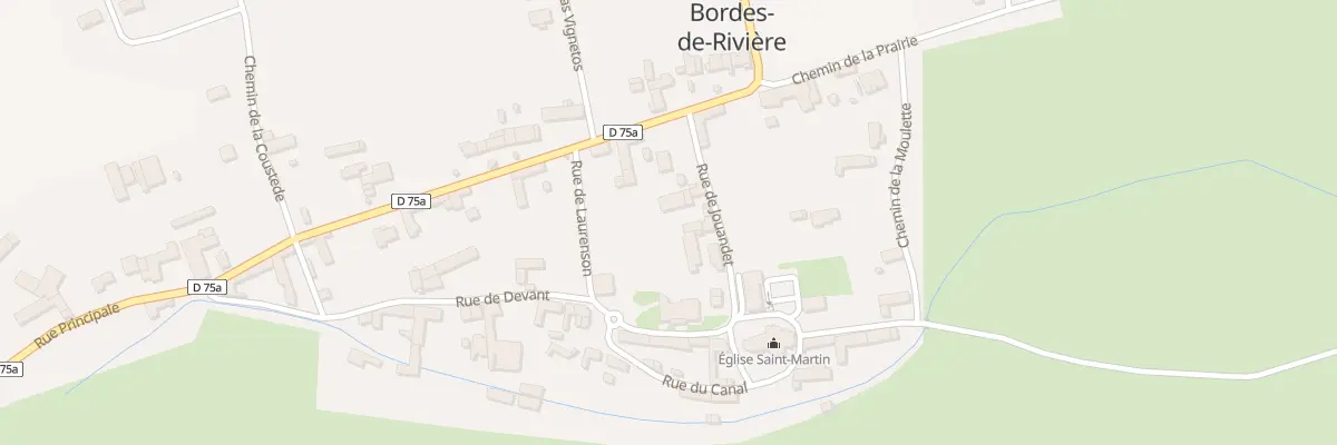 Plan du 93 Le Village à Saint-Ignan