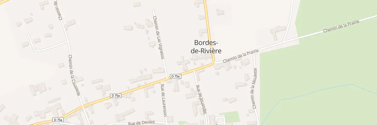 Plan du 26 Rue Principale à Bordes-de-Rivière