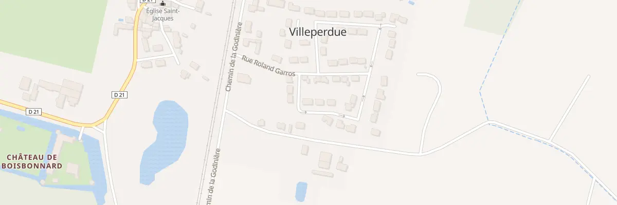 Plan du 2 Rue Fernand Andréani à Villeperdue