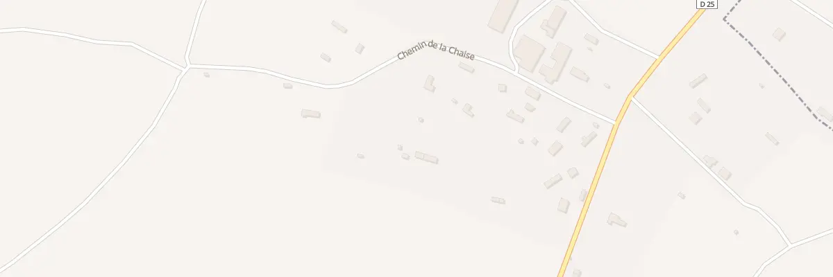 Plan du 299 Che de la Chaise à La Haye-Saint-Sylvestre
