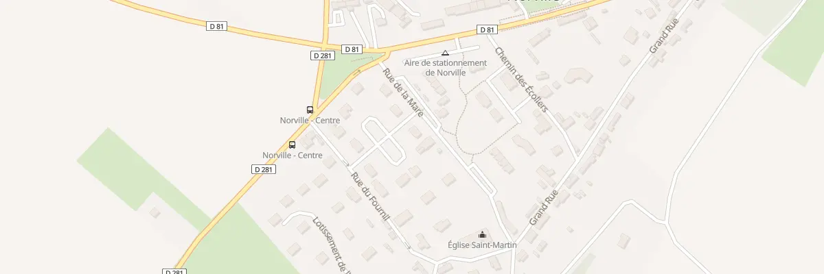 Plan du 6 Rue du Clos Saint André à Norville