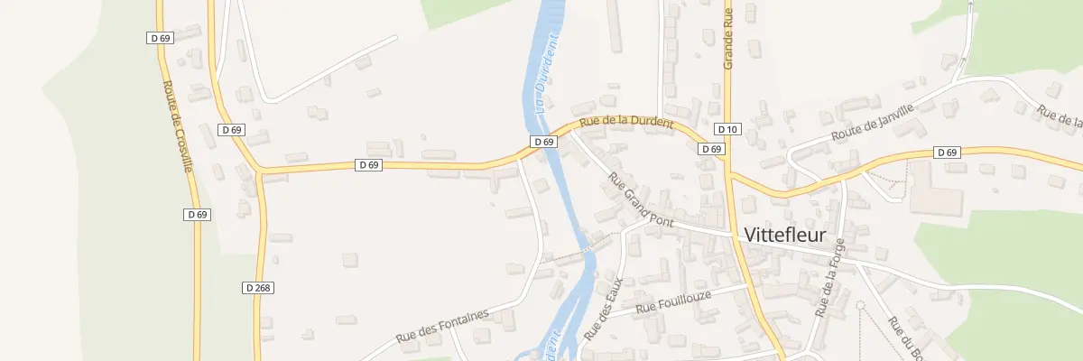 Plan du 3 Rue du Bas de la Ville à Vittefleur