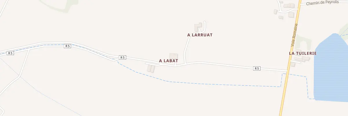 Plan du 5073 A Labat à Sempesserre