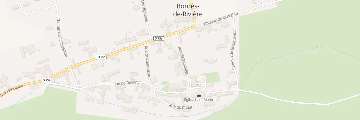 Plan du 4 Rue de Jouandet à Bordes-de-Rivière