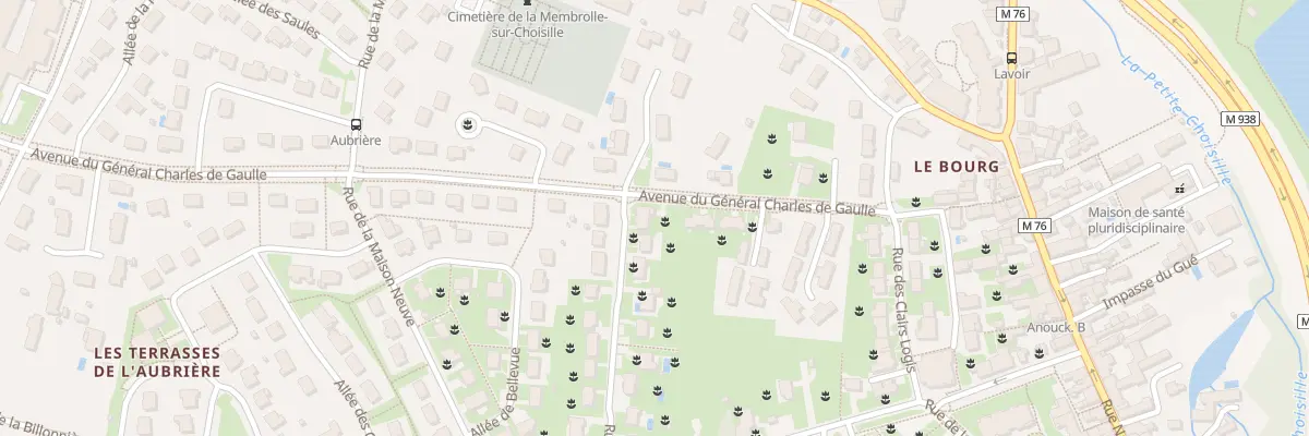Plan du 2 Rue Pierre Cazagou à La Membrolle-sur-Choisille