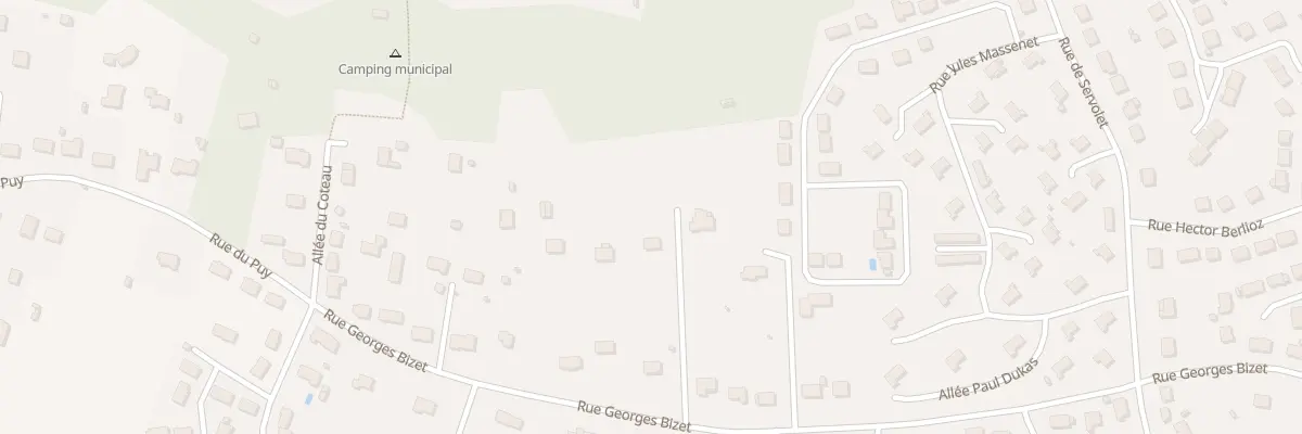 Plan du 16B Rue Georges Bizet à Monts
