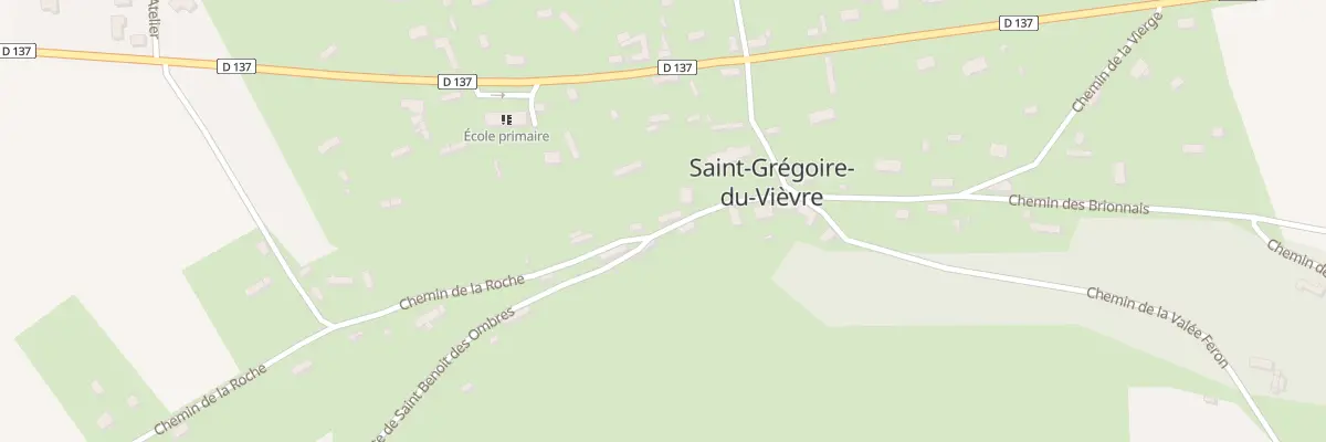 Plan du 7 Pl Monseigneur Feron à Saint-Grégoire-du-Vièvre