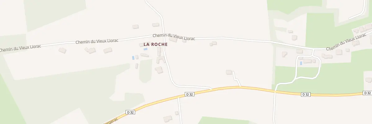 Plan du 16 La Roche à Liorac-sur-Louyre