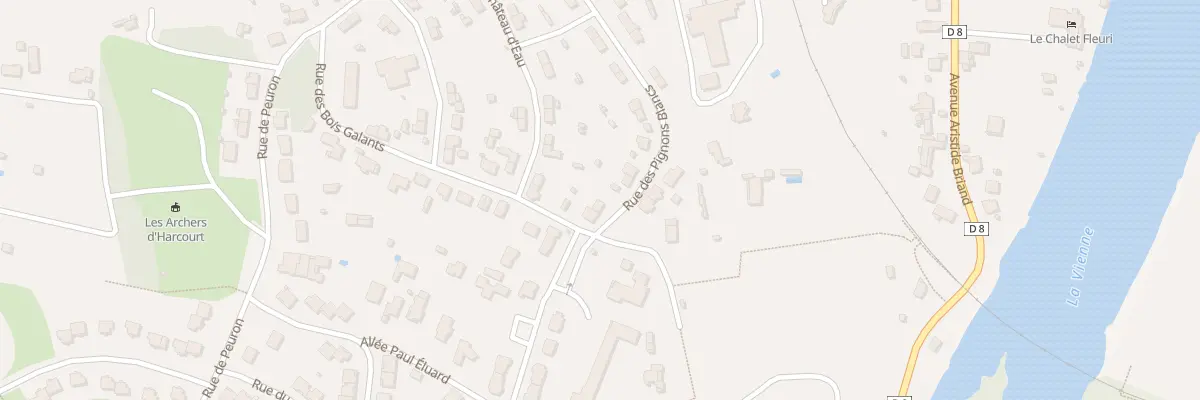 Plan du 38 Rue des Pignons Blancs à Chauvigny
