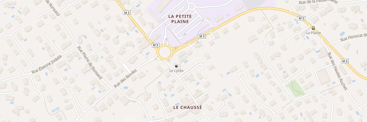 Plan du 44B Rue Jean Inglessi à Fondettes