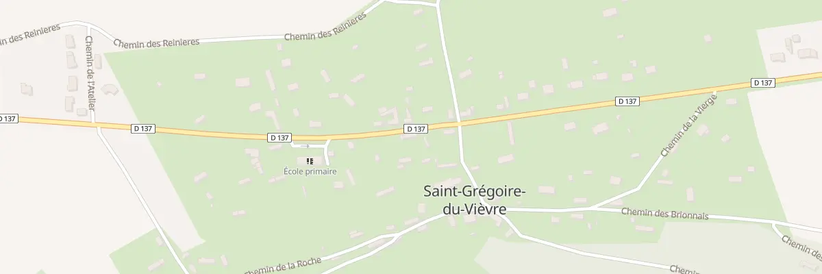 Plan du 1545 Rte du Vievre à Saint-Grégoire-du-Vièvre