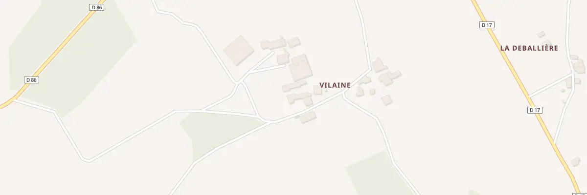 Plan du 4 Vilaine à Archigny