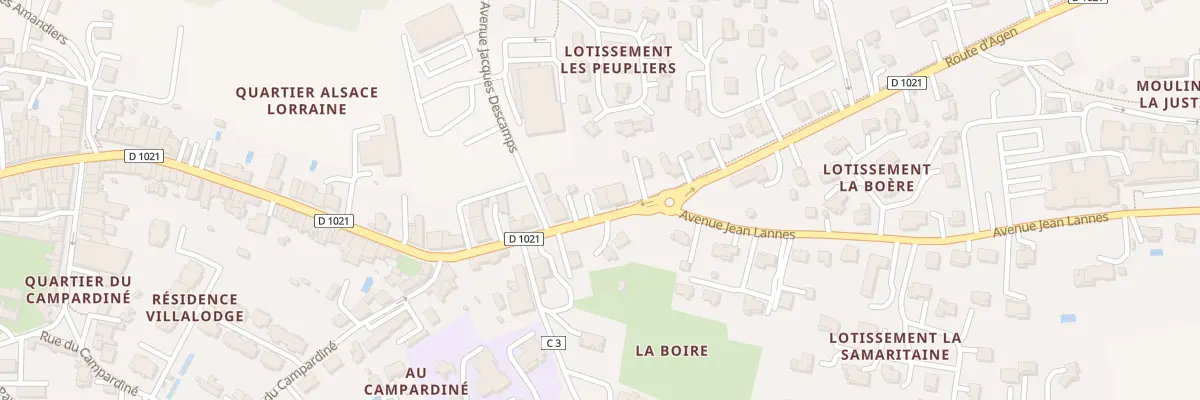 Plan du 121B Rue Alsace Lorraine à Lectoure