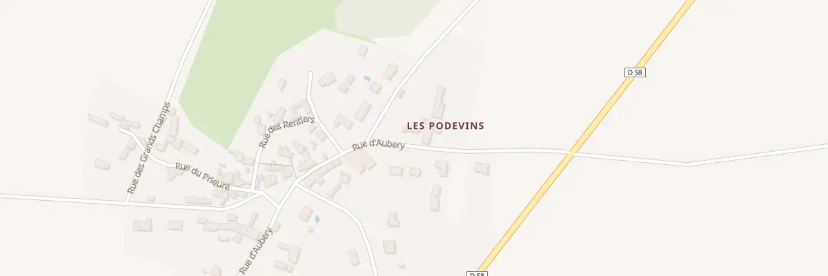 Plan du 5369 Les Podevins aux Ormes