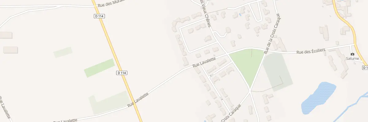 Plan du 7 Rue Lavalette à Valdivienne