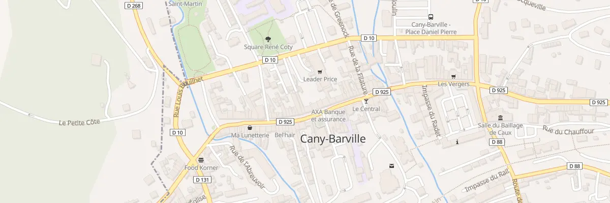 Plan du 41 Rue du Général de Gaulle à Cany-Barville