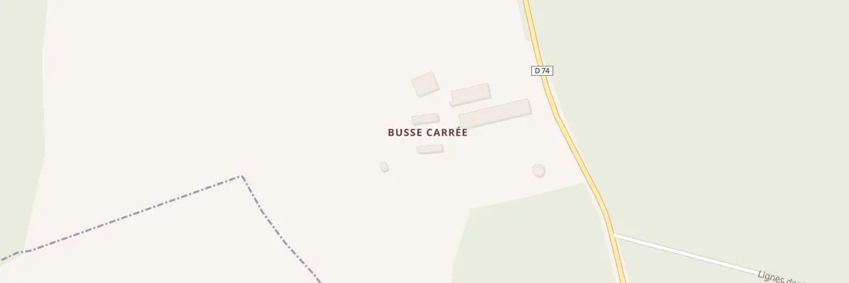 Plan du 5273 Busse Carree à Coudrecieux