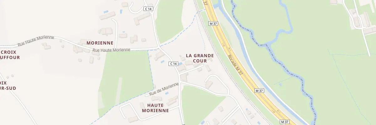 Plan du 236 La Grande Cour à Fondettes