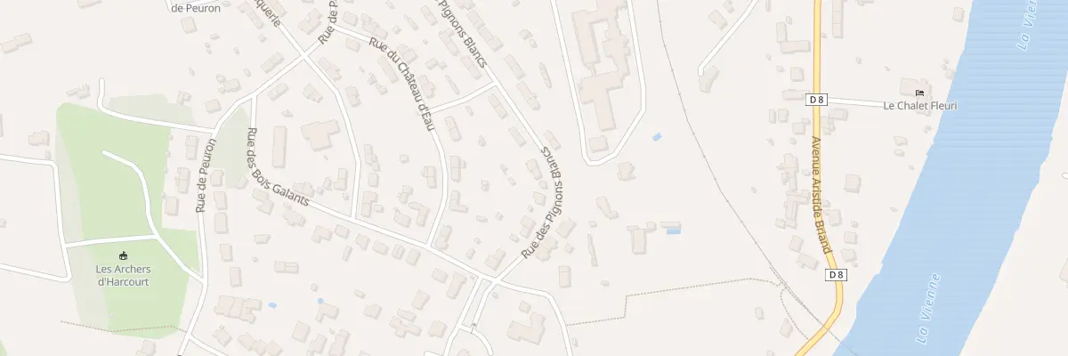Plan du 30 Rue des Pignons Blancs à Chauvigny