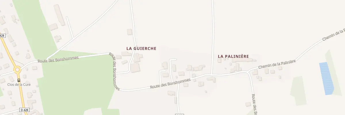 Plan du 33 Rte des Bonshommes à Saint-Antoine-du-Rocher