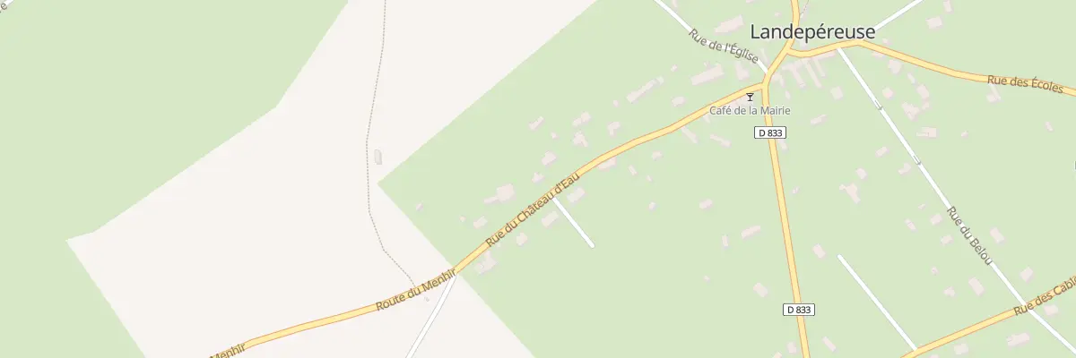 Plan du 185 Rue Chateau d’Eau - Landepereu à Mesnil-en-Ouche