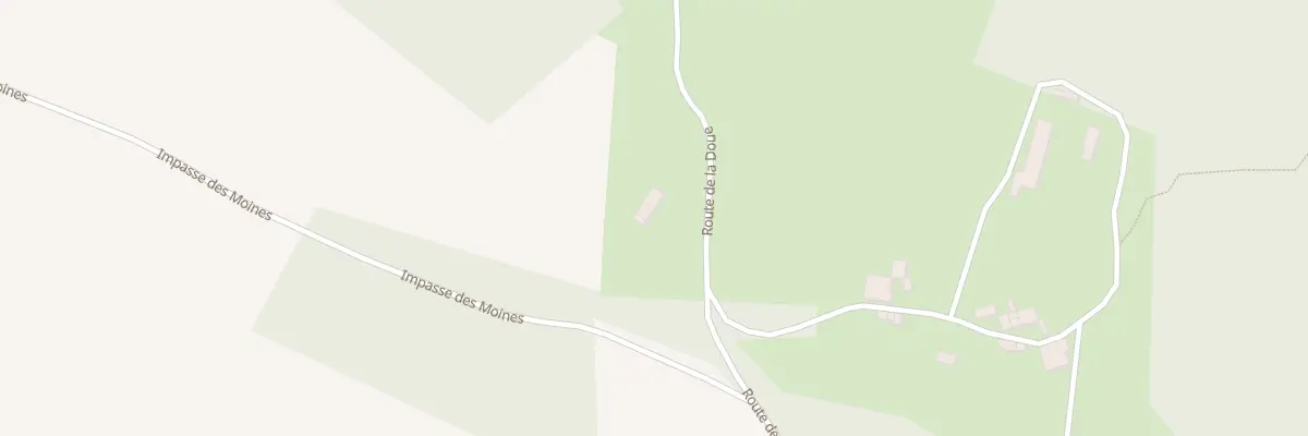Plan du 58A La Planche de Prieure au Bourdeix