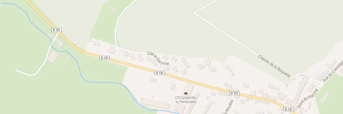 Plan du 3 Res la Garenne à Grainville-la-Teinturière