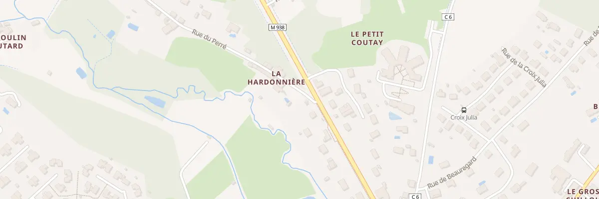 Plan du 2 Rue du Perré à La Membrolle-sur-Choisille