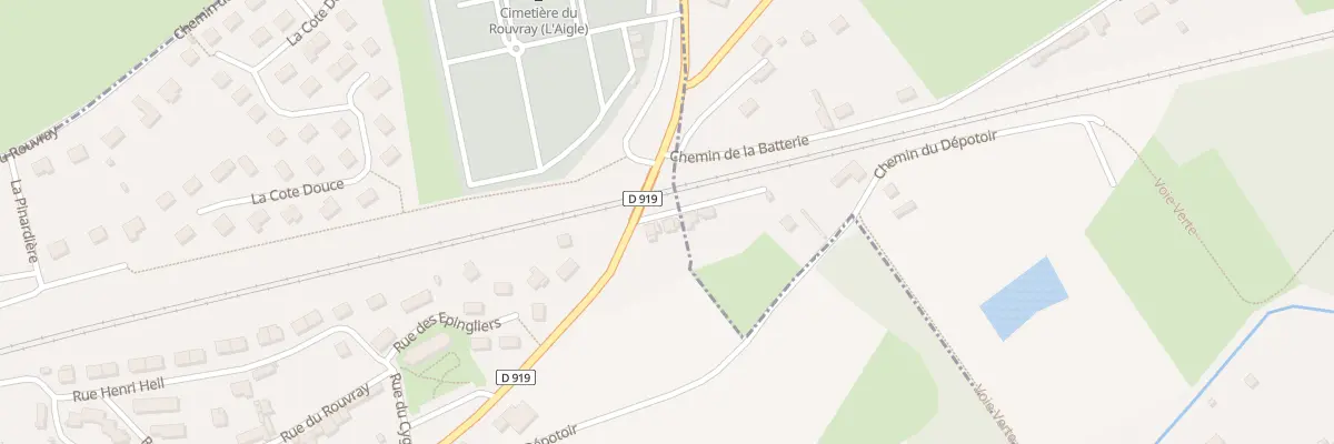 Plan du 4 Imp de Frevent à L’Aigle