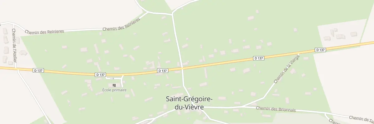 Plan du 1494 Rte du Vievre à Saint-Grégoire-du-Vièvre