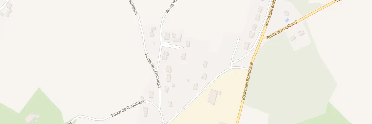 Plan du 4 Rte du Lac Rouge à Coursac