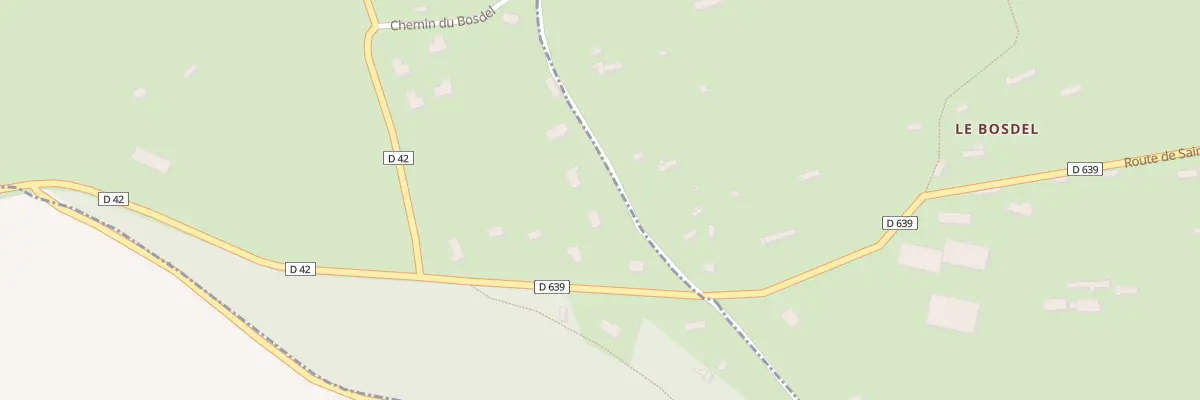 Plan du 1 Che du Montaigu à Valailles