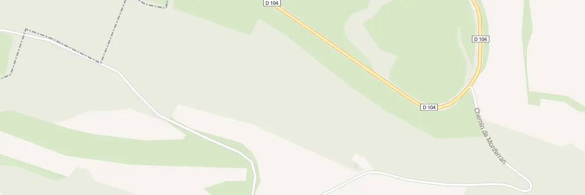 Plan du 3349 Chem de Monferran à Monferran-Plavès